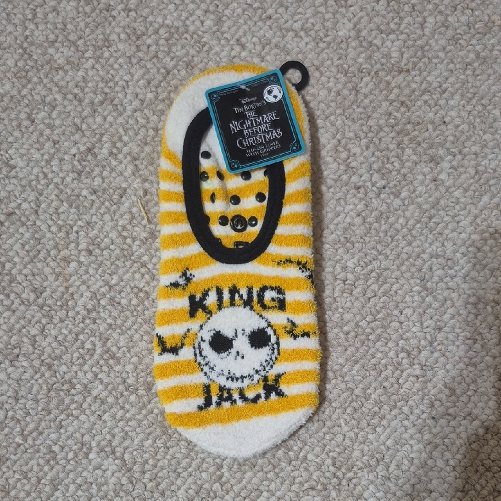 Disney The Nightmare Before Christmas Striped Kids One Piece - Yellow and White